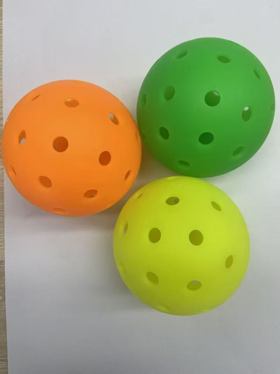 Custom Logo 40 Hole Frosted Pickleball Balls: Build Your Own Pickleball Brand