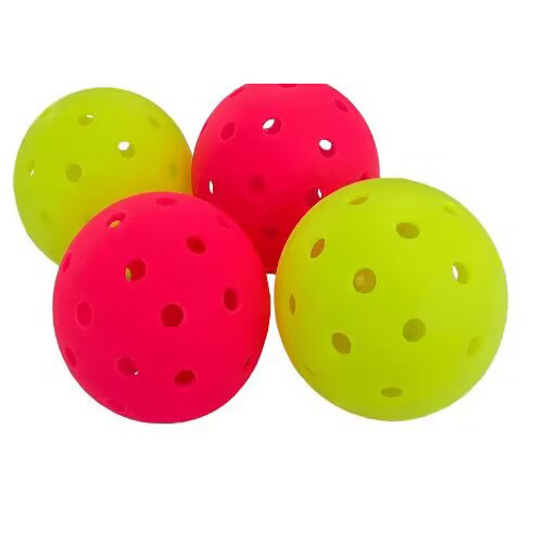 Custom Logo 40 Hole Rotomolded Pickleball Balls for Private Label Brands