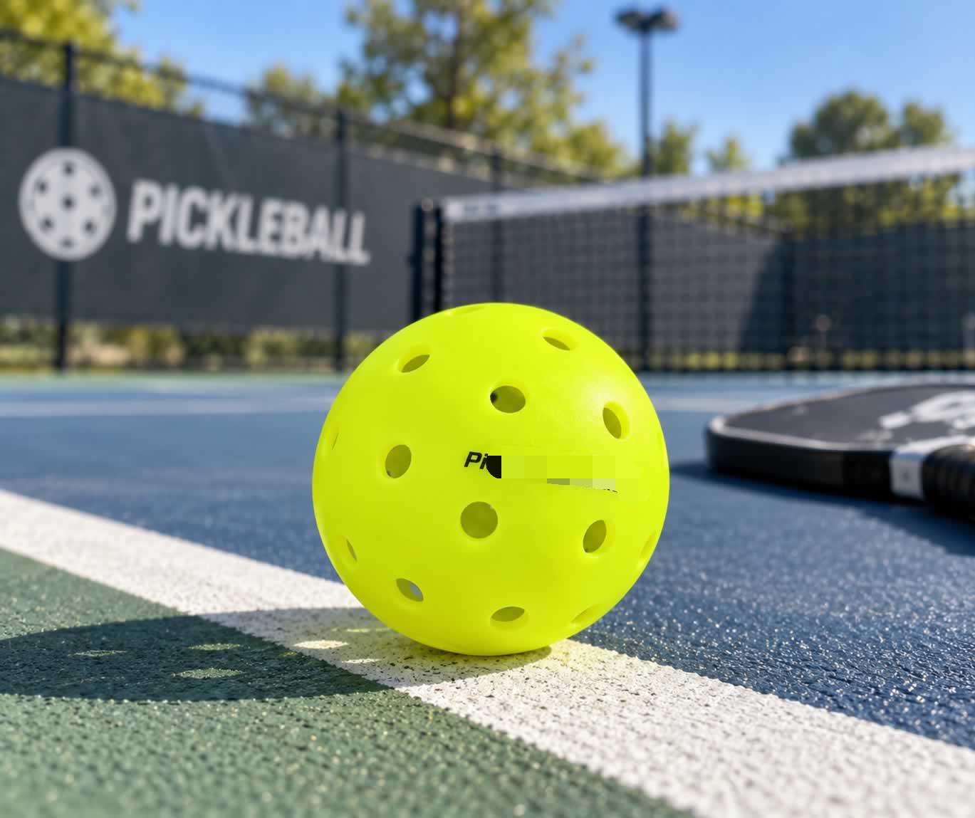 Custom Logo 40-Hole Pickleball Balls: 600-Piece Order for a Canada Customer